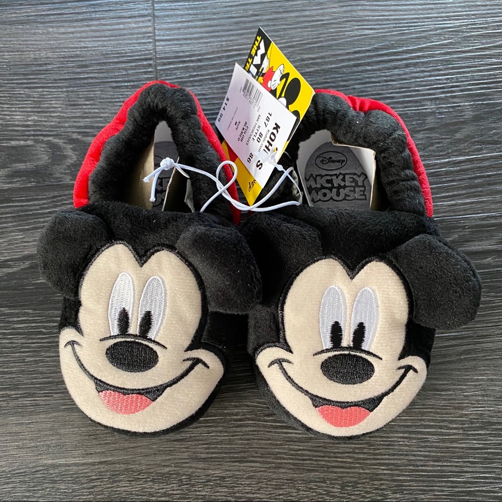 Mickey Mouse Toddler Slippers